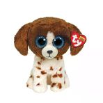 Toyz Dükkanım Ty Beanie Boos Kahverengi Benekli Peluş Köpek Muddles 22Cm Kız Erkek Çocuk Oyuncak Eğitici Oyuncakla