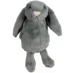 Toyz Dükkanım Uyku Arkadaşı Tavşan Peluş Gri 34Cm Kız Erkek Çocuk Oyuncak Eğitici Oyuncaklar