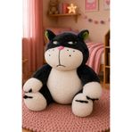 Toyzoy Toys Sinirli Kedi 45 cm – Komik & Sevimli Peluş Oyuncak