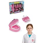 TOYZZONE TOYS STORE Çocuklar İçin Dişçi Oyunu Seti – Ağız Modeli ve Aletli Tam Set Diş Doktoru Oyuncakları