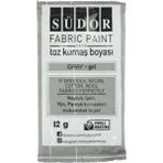 Toz Kumaş Boyası 12 gr Ia Adet - Gri
