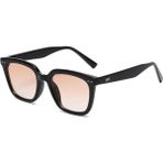 Toz Vintage Brink Siyah Kemik Çerçeve Vintage Retro Güneş Gözlüğü UV400 - Pembe