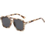 Toz Vintage Broad Vintage & Retro Güneş Gözlüğü - Leopar