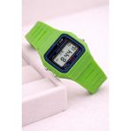 Toz Vintage Cavrel Yeşil Dijital Spor Retro Unisex Vintage Retro Saat