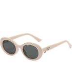 Toz Vintage Chip Unisex Retro Güneş Gözlüğü UV 400 Bej Kemik Çerçeve ile Şık Tasarım