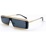 Toz Vintage Devon Siyah Cam Gold Çerçeve Vintage Retro Güneş Gözlüğü