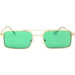 Toz Vintage Drizmo Dörtgen Unisex Retro Güneş Gözlüğü - Renkli