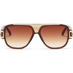 Toz Vintage Flare Vintage & Retro Güneş Gözlüğü - Kahverengi