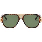 Toz Vintage Flare Vintage & Retro Güneş Gözlüğü - Leopar