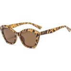 Toz Vintage Force Vintage & Retro Güneş Gözlüğü - Leopar