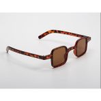 Toz Vintage Frame Vintage&retro Güneş Gözlüğü - Leopar