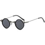 Toz Vintage Glossy Vintage & Retro Güneş Gözlüğü - Siyah