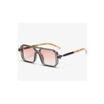 Toz Vintage Gri Çerçeve Pembe Cam Birch Vintage & Retro Güneş Gözlüğü