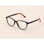 Toz Vintage Heron Optik Uyumlu Vintage Retro Gözlük - Kırmızı