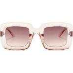 Toz Vintage Jiksel Kare Güneş Gözlüğü - Pembe