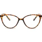 Toz Vintage Leopar Kedi Gözlük Unisex Mavi Işık Korumalı Hafif Tasarım UV 400 Filtreli