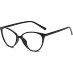 Toz Vintage Lumis Unisex Siyah Kedi Gözlük UV 400 Koruma ve Kemik Çerçeve ile Şık Tasarım