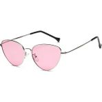 Toz Vintage Pembe Pilot Kedi Güneş Gözlüğü