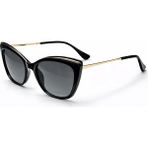 Toz Vintage Porlan Siyah Retro Kare Kemik Unisex UV400 Vintage Retro Güneş Gözlüğü