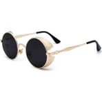 Toz Vintage Punk Vintage & Retro Güneş Gözlüğü - Sarı (Gold)