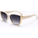 Toz Vintage Purvelon Beyaz Retro Kare Kemik Unisex UV400 Vintage Retro Güneş Gözlüğü