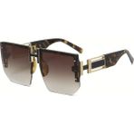 Toz Vintage Slash Vintage & Retro Güneş Gözlüğü - Leopar