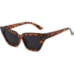 Toz Vintage Storm Vintage & Retro Güneş Gözlüğü - Leopar