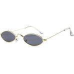 Toz Vintage Tuvi Siyah Uzun Round Vintage&retro Güneş Gözlüğü - Gold - Siyah