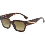 Toz Vintage Violent Vintage & Retro Güneş Gözlüğü - Leopar