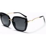 Toz Vintage Zayara Siyah Çerçeve Polarize Cam Vintage & Retro Unisex Güneş Gözlüğü
