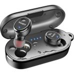 Tozo T10S Çağrı Gürültü Engelleyici Özellikli Ultra Hafif Ipx8 Su Geçirmez Bluetooth 5.2 Kablosuz Kulaklık - Siyah