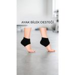 tp Buğz Silikon Taban Ortopedik 2'li Topuk Dikeni Destek Çorap Seti