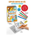 Tp Çiftlik - Boya ve Sil Aktivite Kitabı / 3 Yaş +