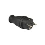 Tp Electric 1X16A Kauçuk Düz Fiş