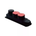 Tp Electric 3104 316 0300 3X25A Kauçuk Üçlü Grup Priz 2 (3X25) 1 (1X16)