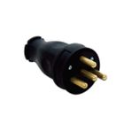 TP Electric 3X25 KAUÇUK DÜZ FİŞ