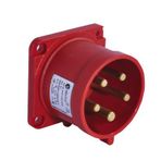 Tp Electric 8693151658040 Cee 5x32 Ip44 Yaylı Kapaklı Düz Makina Fişi