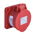 Tp Electric 8693151658842 Cee 5x32 Ip44 Düz 70x70 Yaylı Kapaklı Makine Prizi