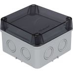 Tp Elektrik 110X110X70 (8 Çıkışlı) - Şeffaf - Vidalı Kapak H.f Ip 67 Termoplastik Buat