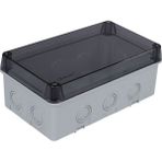 Tp Elektrik 130X220X95 (10 Çıkışlı) - Şeffaf - Vidalı Kapak H.f Ip 67 Termoplastik Buat