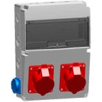 TP Elektrik 220X300 - Makine Priz Yuvası (Boş) Ön (2) + Pano P - Otomasyon Malzemeleri