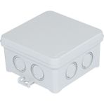 Tp Elektrik 85X85X45 (8çıkışlı)- Geçmeli Kapak H.f Alev Iletmez Ip 54 Termoplastik Buat