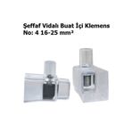 TP ELEKTRİK No: 4 Şeffaf Vidalı Buat Içi Klemens 16-25 Mm