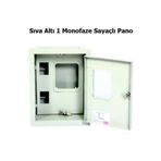 TP ELEKTRİK Sıva Altı 1 Monofaze Sayaçlı Pano