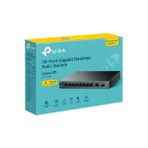 Tp-Link 10PORT LS1210GP Gigabit 8xpoe Desktop Yönetilemez Switch