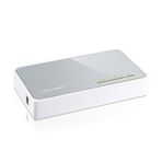 TP-Link 8 Bağlantı Noktalı 10/100Mbps Hızlı Ethernet Anahtarı, Masaüstü Ethernet Bölücü, Ethernet Hub, Tak ve Çalıştır, Fansız Sessiz, Masaüstü Tasarımı, Yeşil Teknoloji, Yönetilmeyen (TL-SF1008D),