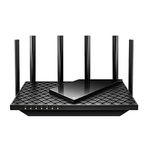 TP-Link Archer AX72 Pro, AX5400 Mbps, Fiber Destekli, 1×2.5 Gbps WAN/LAN Port, VPN Destekli, USB 3.0 Port, 1 GHz CPU, TP-Link HomeShield, Oyun için İdeal Xbox/PS/8K Steam, Multi-Gigabit WiFi 6 Router