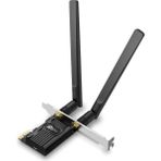 Tp-Link Archer TX10E | AX900 Wi-Fi 6 Bluetooth 5.3 Pcıe Adaptör | 887 Mbps Çift Bant Hız | Mu-Mımo & Ofdma | Çift Harici Anten | Wpa3 Güvenlik | Masaüstü Pc Dahili Ağ Kartı