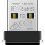TP-Link Archer TX1U Nano | Wi-Fi 6 USB Adaptör | AX300 Mbps | Nano Boyut | MU-MIMO | AP Modu | Kolay Kurulum | Windows & Linux Uyumlu | Seyahat ve Uzaktan Çalışma İçin İdeal