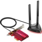 TP-Link Archer TX3000E, AX3000 Mbps, Mıknatıs Gövdeli Harici Anten, 160 MHz Bant Genişliği, Düşük Gecikmeli Oyun Deneyimi, WPA3, İkisi Bir Arada Wi-Fi 6 & Bluetooth 5.2 PCIe Ağ Kartı